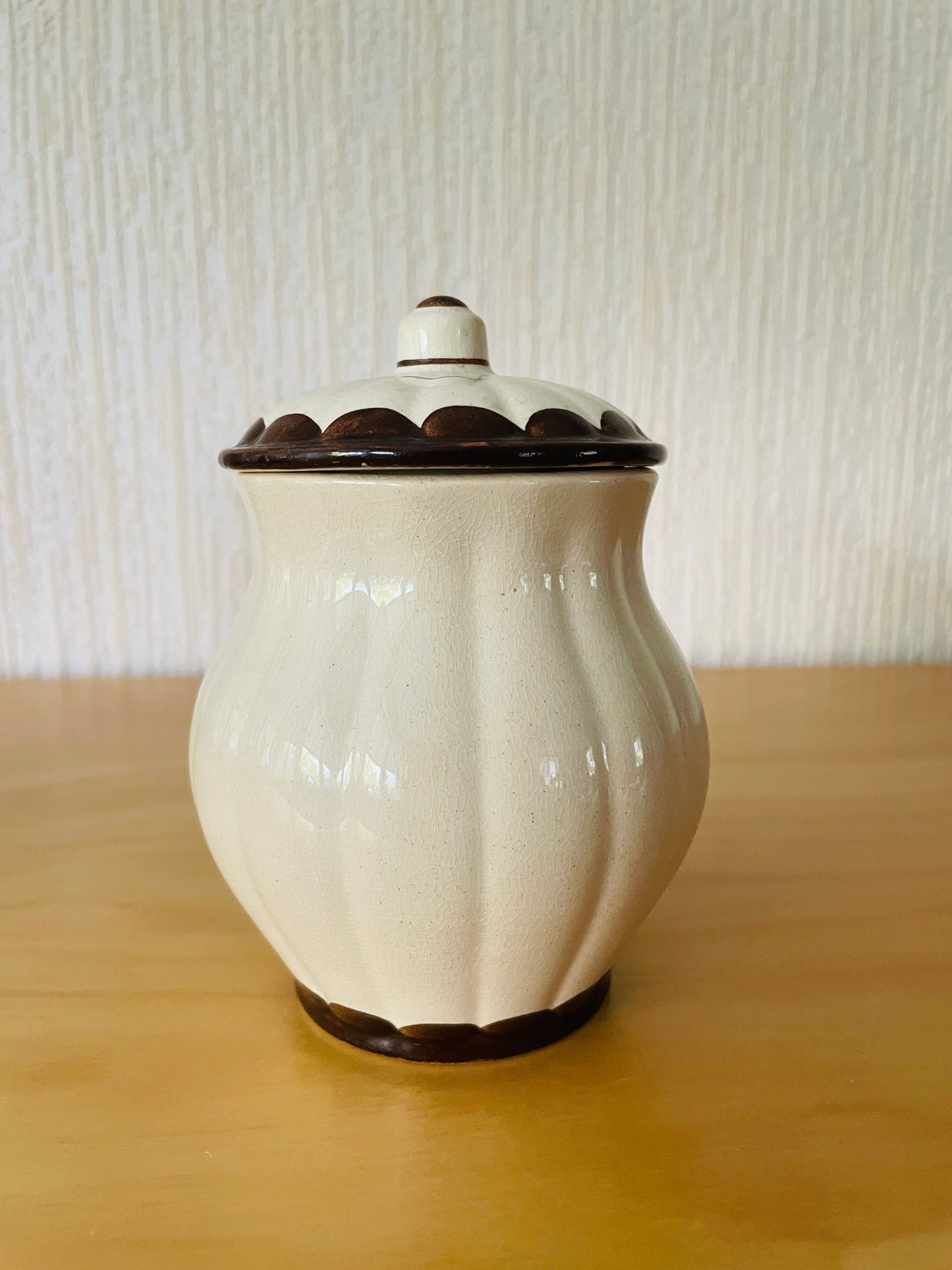 Gustavsberg/グスタフスベリPyro/ピューロ/Wihelm Kåge/ヴィルヘルム.コーゲ/スパイスポット