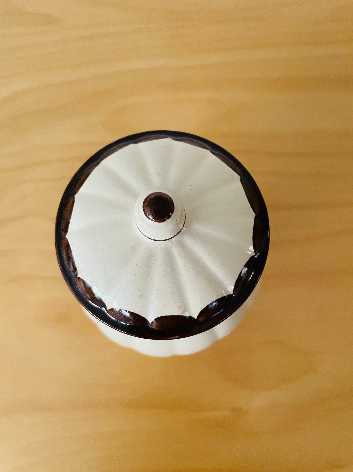 Gustavsberg/グスタフスベリPyro/ピューロ/Wihelm Kåge/ヴィルヘルム.コーゲ/スパイスポット