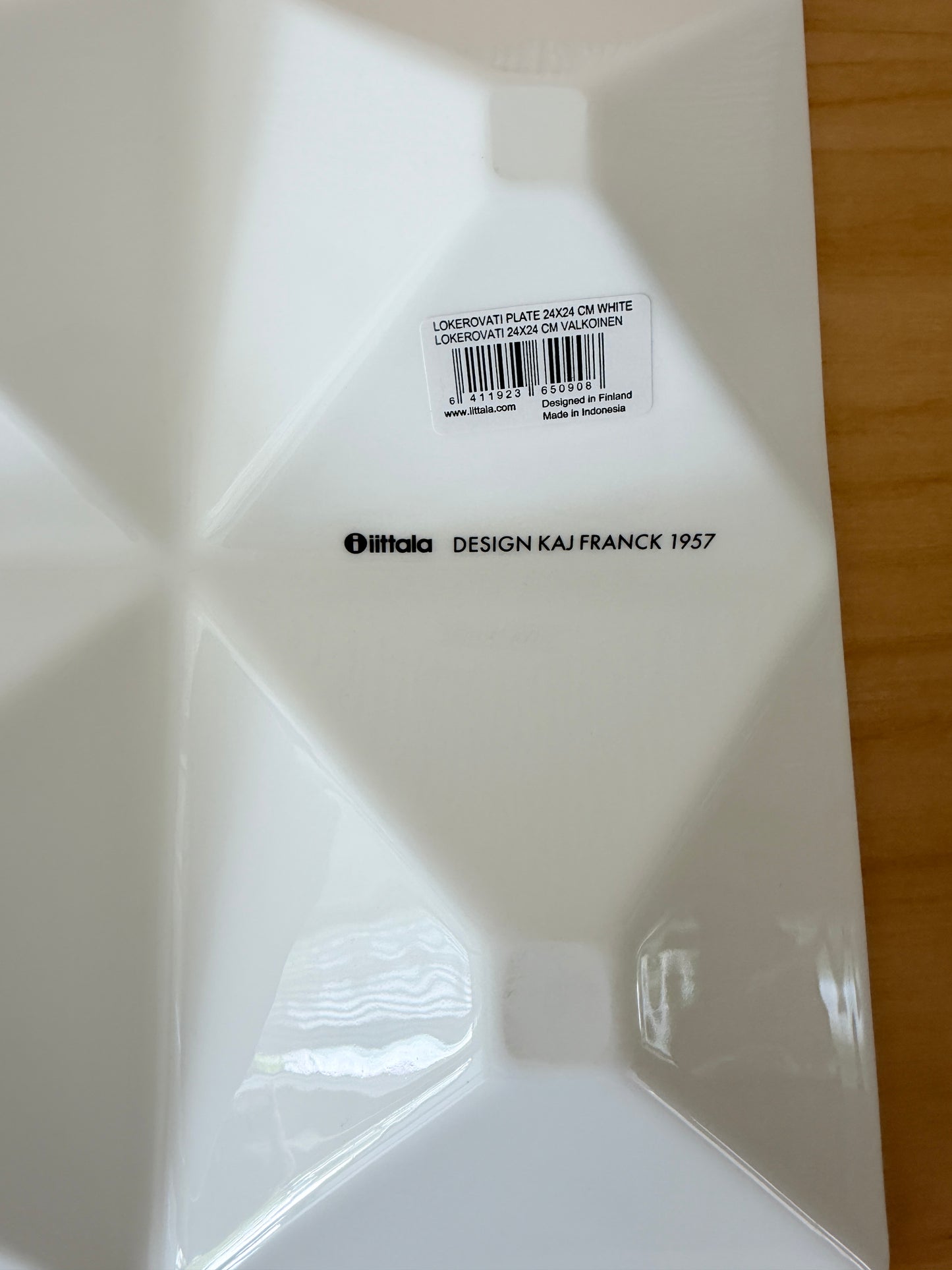 iittala/イッタラ/Kaj Franck//カイフランク/Lokerovati/ロケロヴァテイ/オードブルデイッシュ/新品未使用品