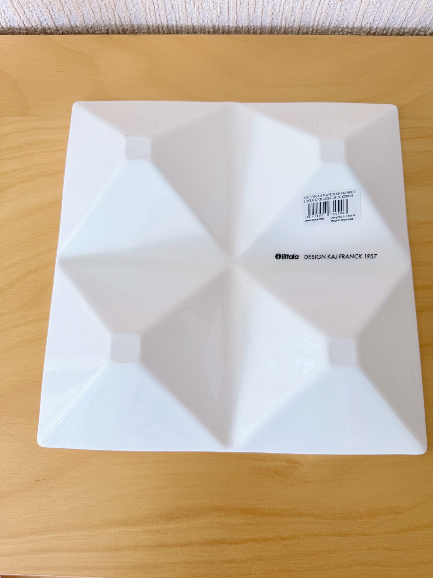 iittala/イッタラ/Kaj Franck//カイフランク/Lokerovati/ロケロヴァテイ/オードブルデイッシュ/新品未使用品
