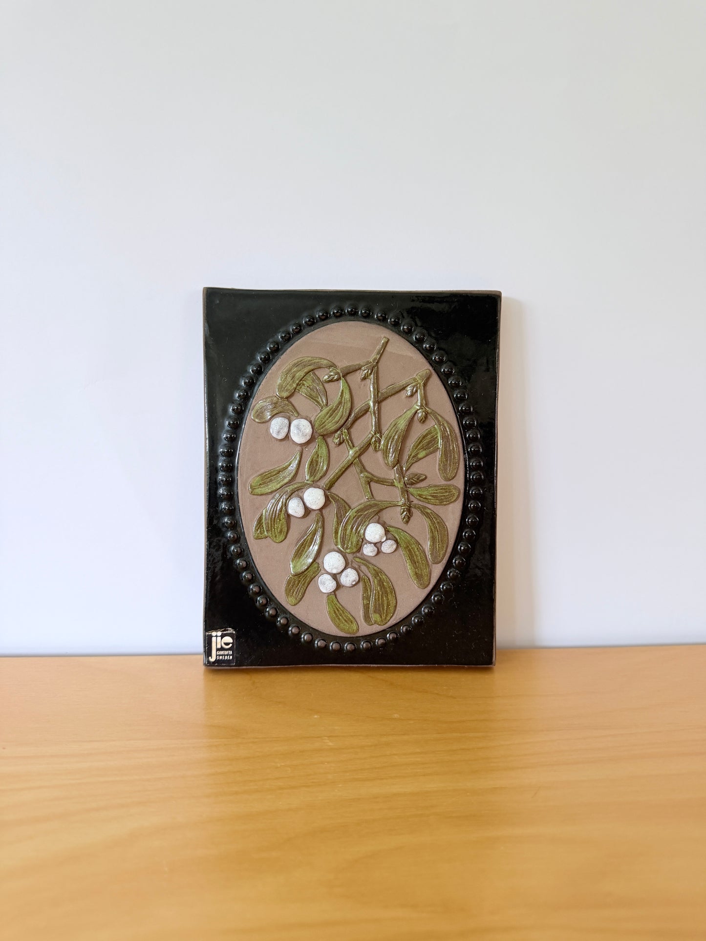 Jie Gantofta/Jie Gantofta/Ceramic Plaque/Mistletoe
