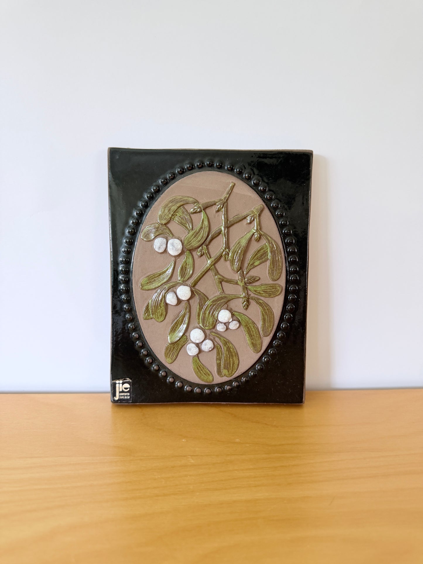 Jie Gantofta/Jie Gantofta/Ceramic Plaque/Mistletoe