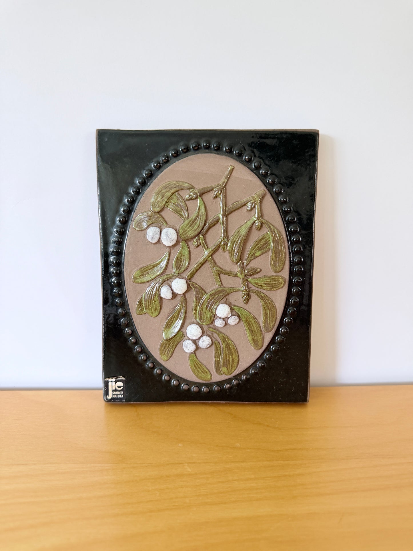 Jie Gantofta/Jie Gantofta/Ceramic Plaque/Mistletoe