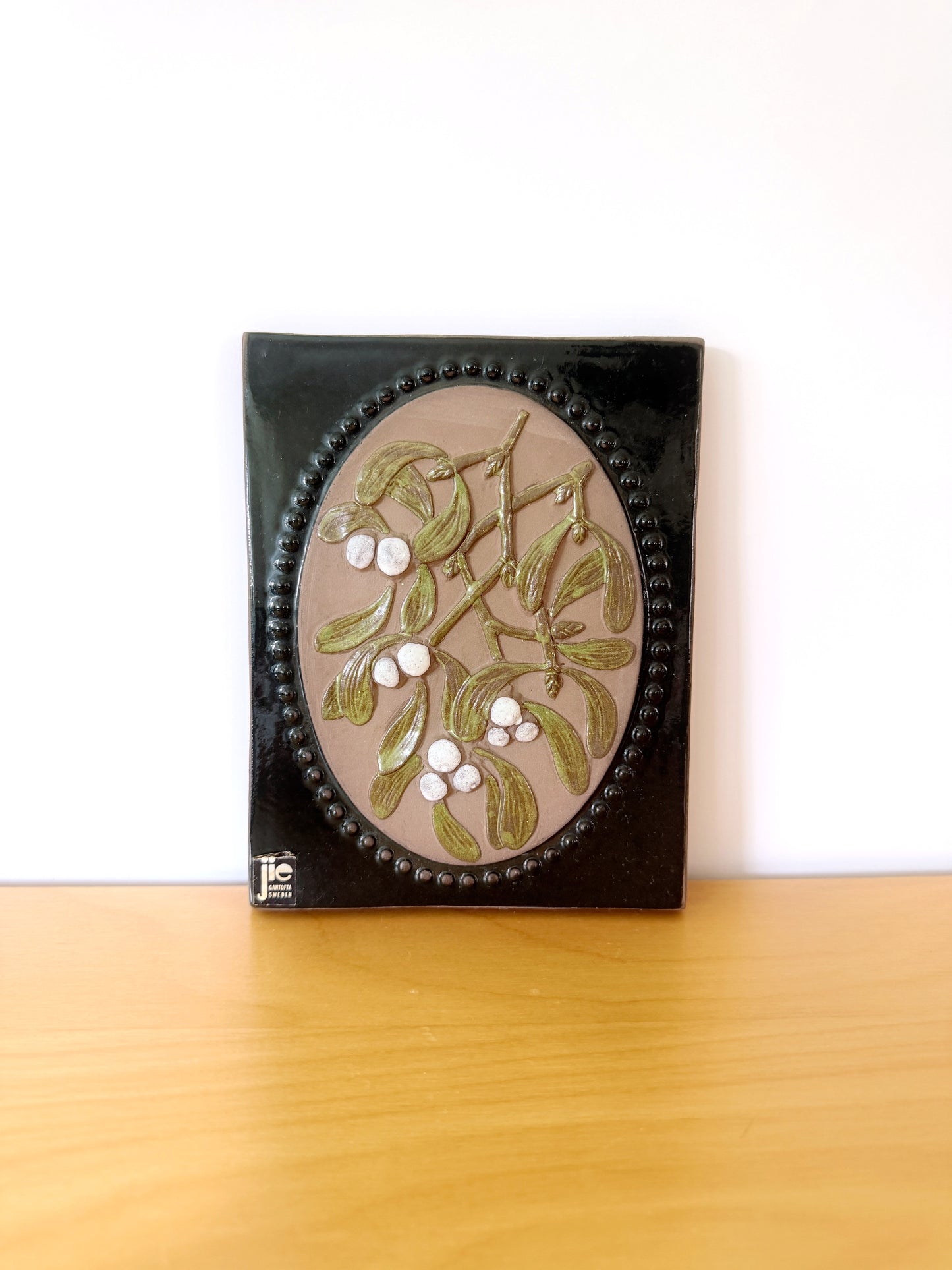Jie Gantofta/Jie Gantofta/Ceramic Plaque/Mistletoe