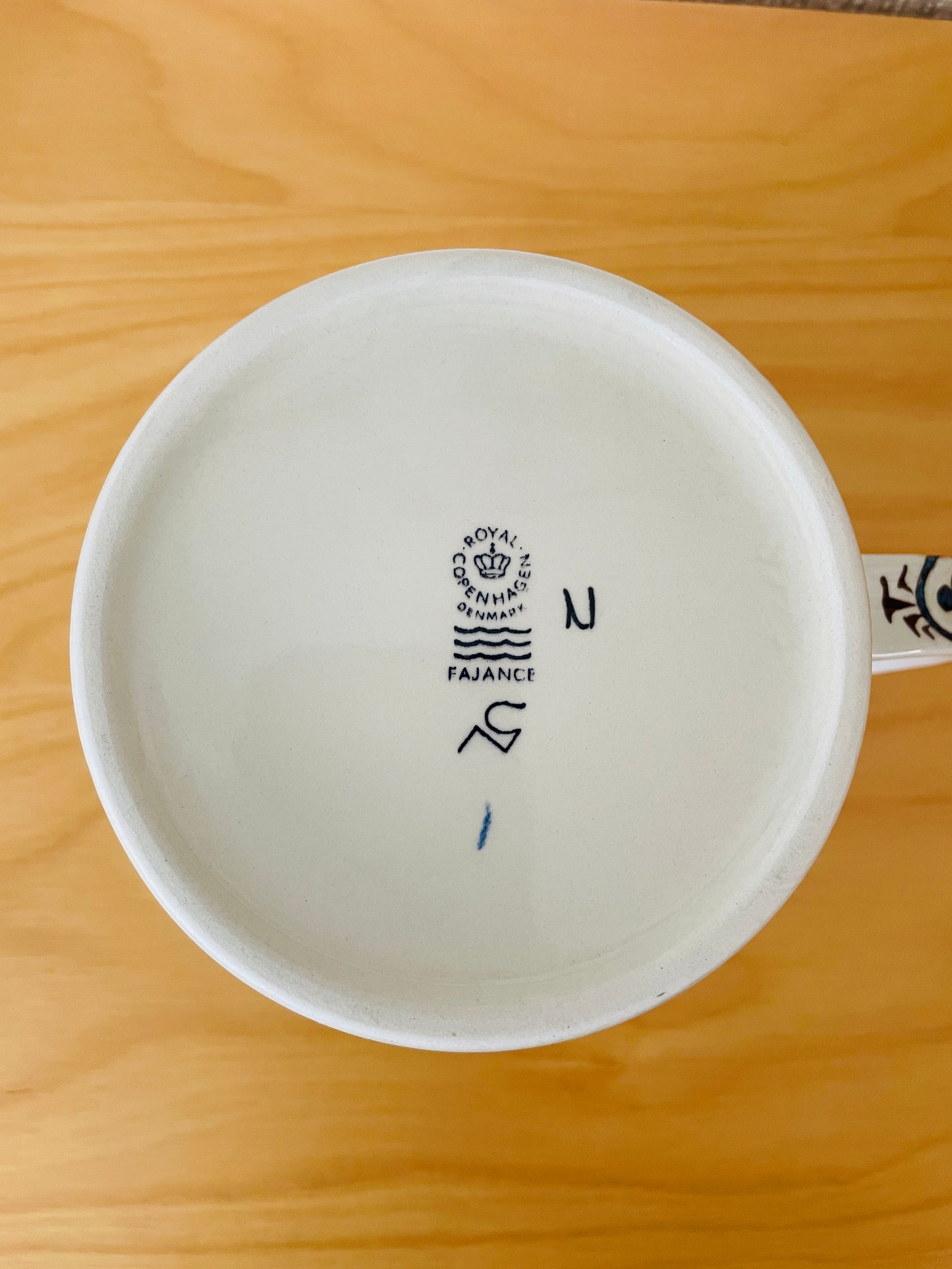 Royal Copenhagaen/ロイヤルコペンハーゲン/Nils Thorsson/ニルス.トーソン/1775年-1975年/200周年記念マグ/XLサイズ