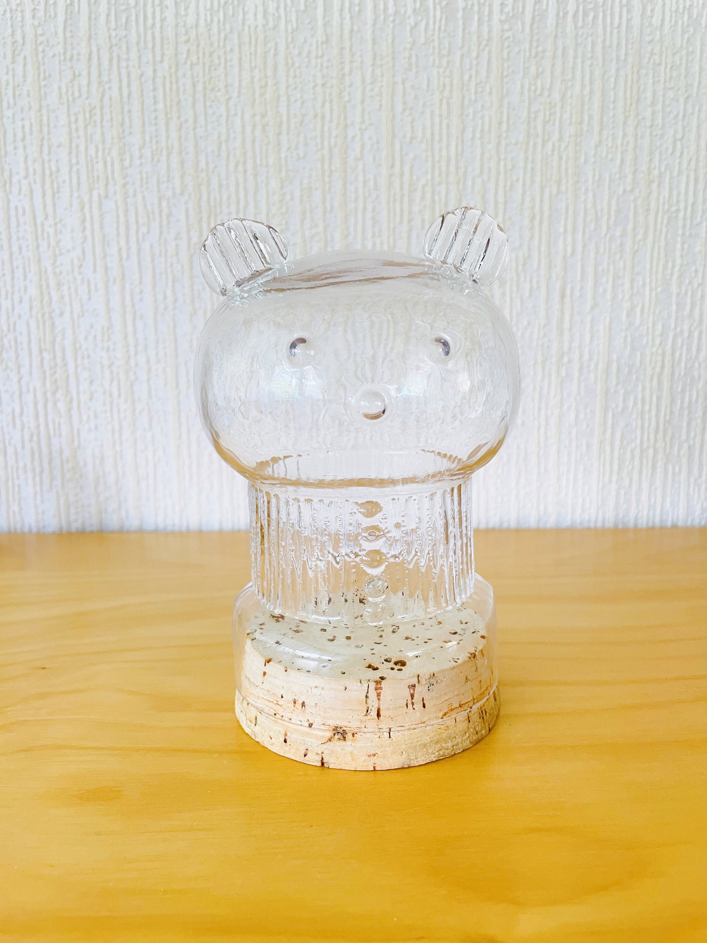 Boda/ボーダBertil Vallienバーテイルバリエン/ガラス/クマちゃん/キャンディーポット