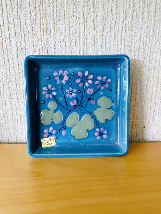 Rörstrand/ロールストランド/Sylvia Leuchovius/シルビア.レウショヴィウス/陶板/ブルーのアネモネ