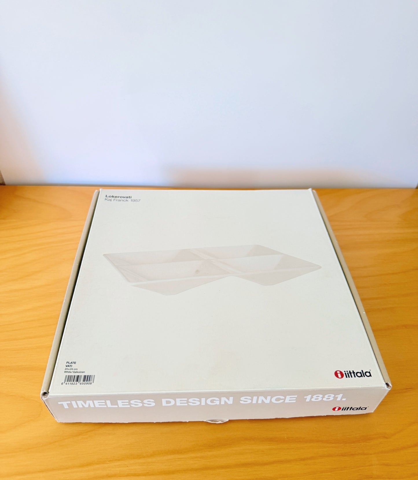 iittala/イッタラ/Kaj Franck//カイフランク/Lokerovati/ロケロヴァテイ/オードブルデイッシュ/新品未使用品