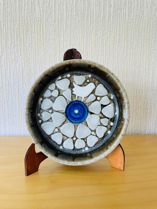 Rörstrand/ロールストランド/Sylvia Leuchovius/シルビア.レウショヴィウス/Atlje/アトリエアトリエ/絵皿/ラウンドタイプ