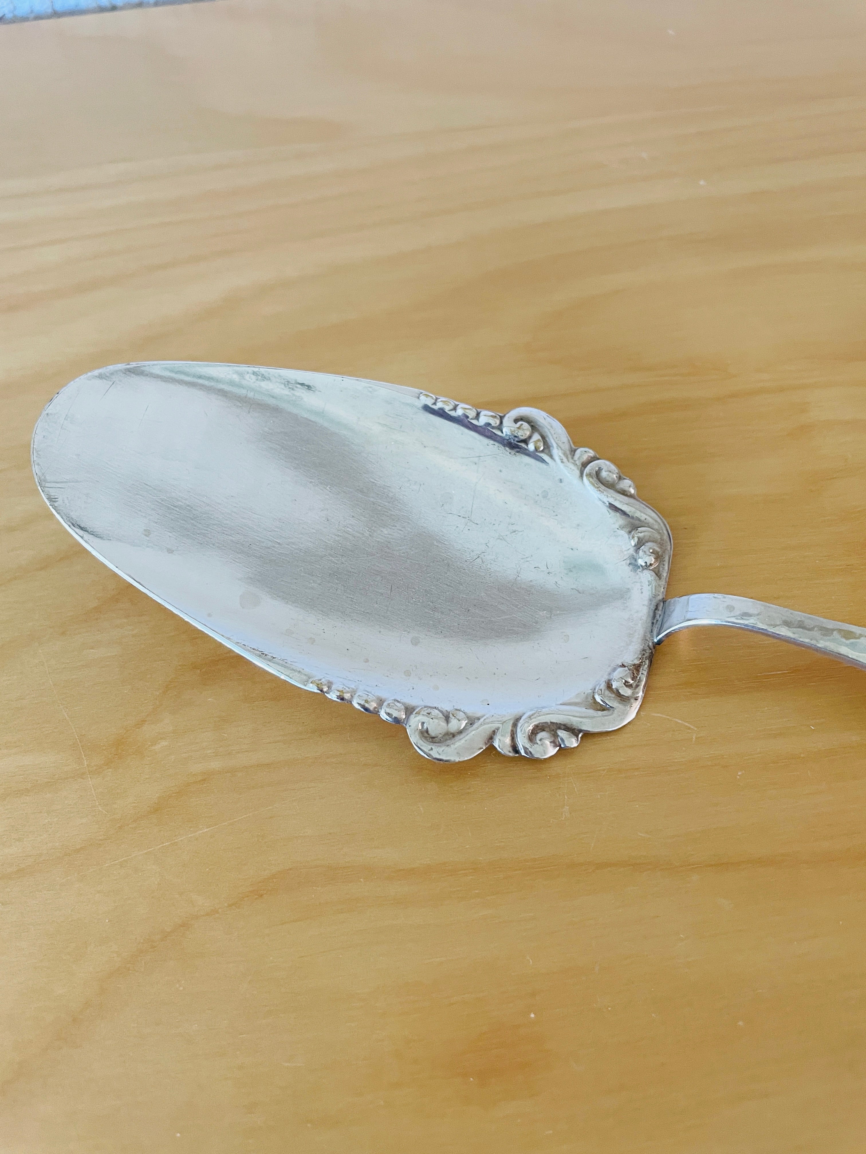 北欧ヴィンテージケーキサーバーニューシルバー – Wasurenagusa