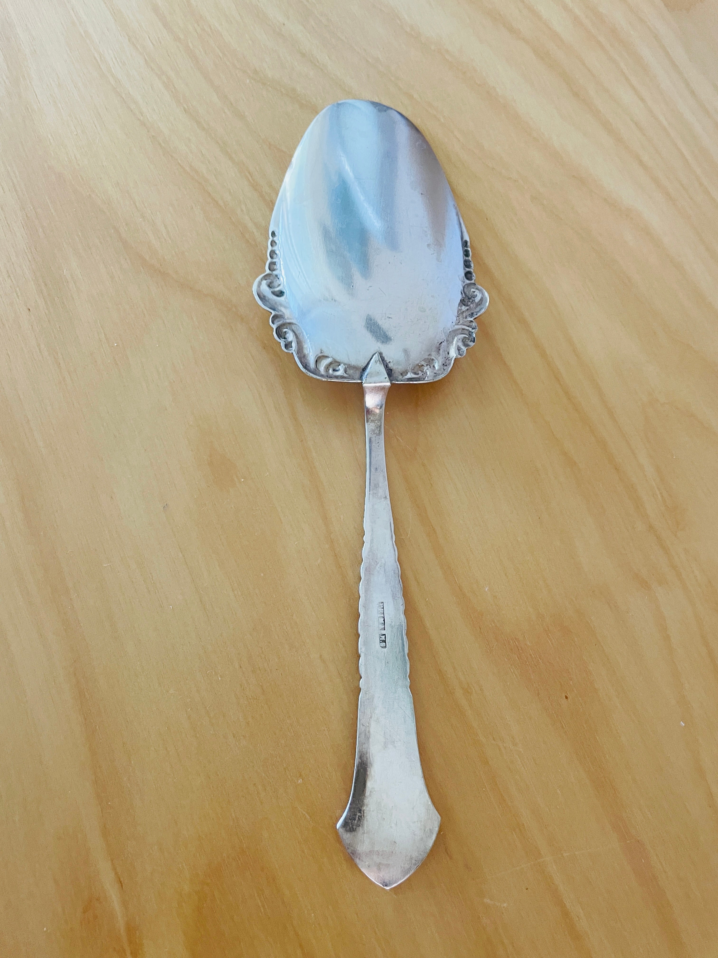 北欧ヴィンテージケーキサーバーニューシルバー – Wasurenagusa