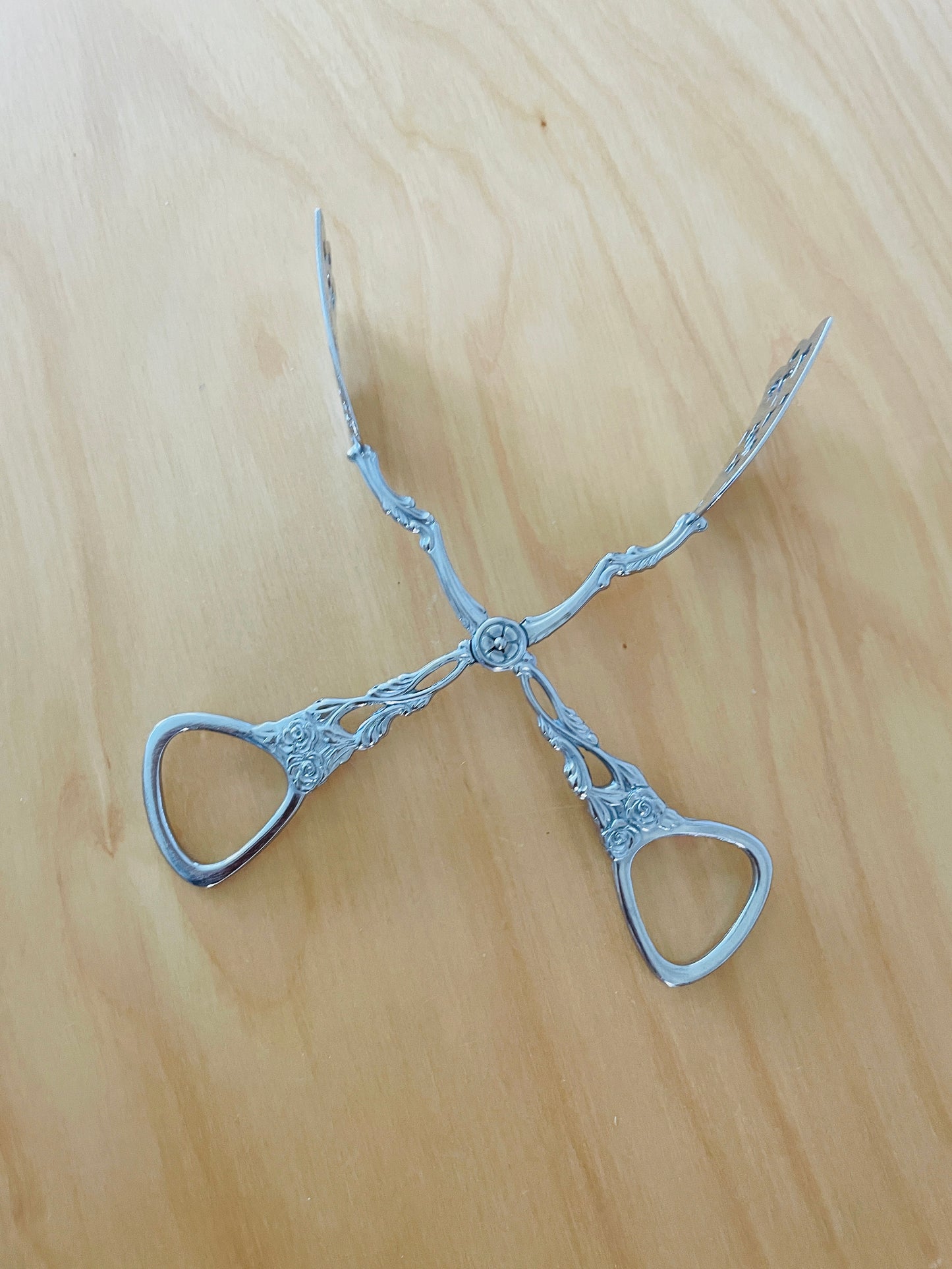 北欧ヴィンテージ/ケーキサーバー/ニューシルバー