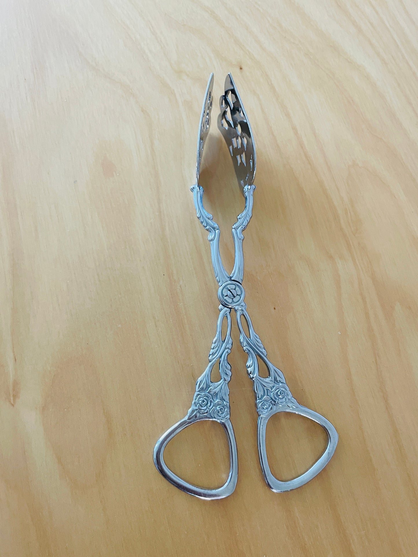 北欧ヴィンテージ/ケーキサーバー/ニューシルバー