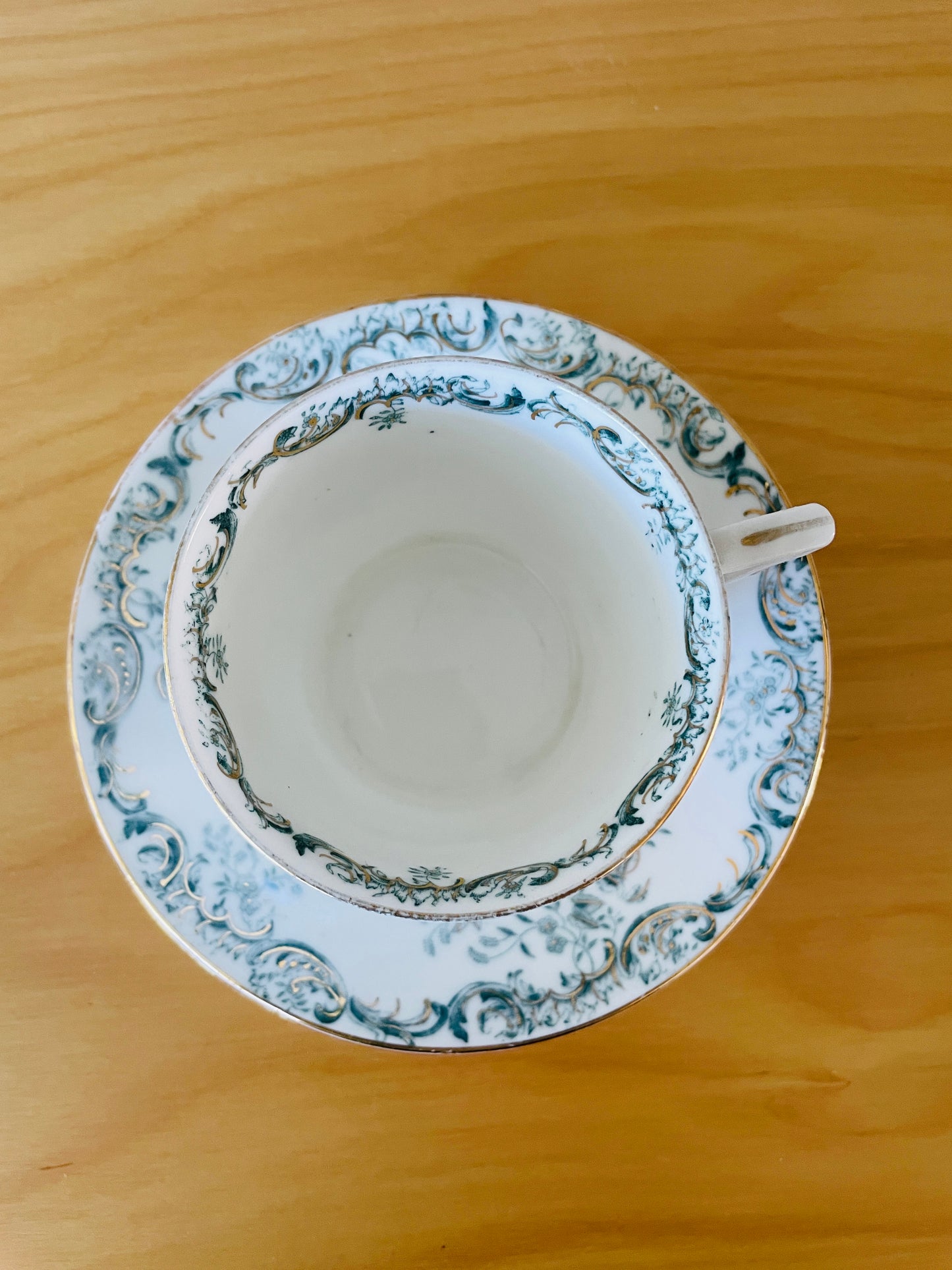 Old Gustavsberg/グスタフスベリ7Sofia/ソフィア/モーニングカップ＆ソーサー