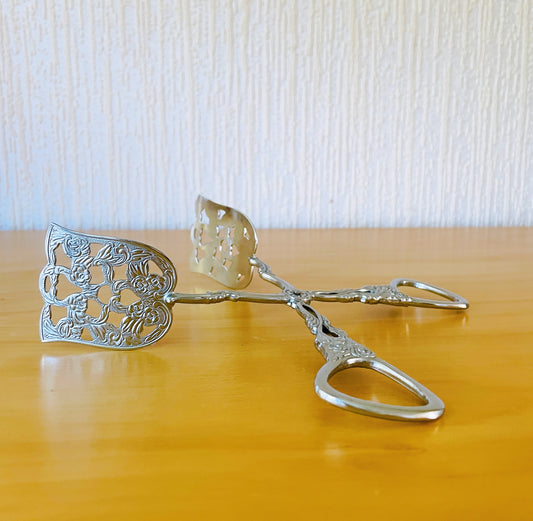 北欧ヴィンテージ/ケーキサーバー/ニューシルバー