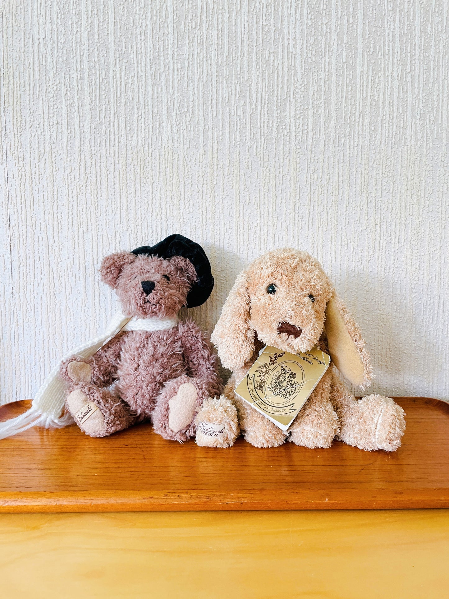 Bukowski/ブコウスキー/ヴィンテージ/ぬいぐるみ/くまのVincent/ビンセント君