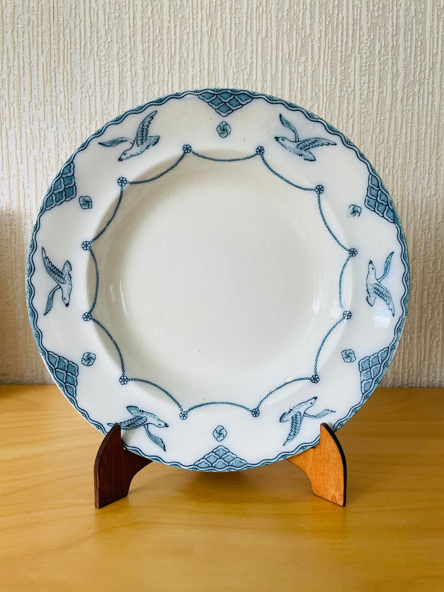 Old Gustavsberg/グスタフスベリ/Öresund/オーレスンド/スーププレート/23cm