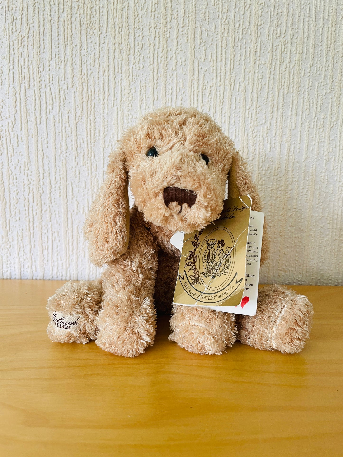 Bukowski/ブコウスキー/ヴィンテージ/ぬいぐるみ/ワンコのBuddyバデイーくん