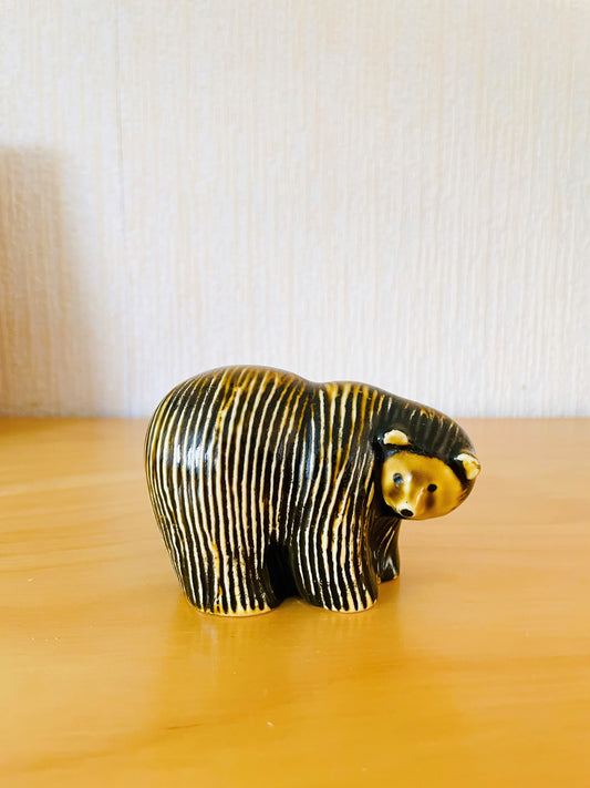 Gustavsberg/グスタフスベリ/Lisa Larson/リサ.ラーソン/Lilla Skansen/スカンセンシリーズ/こぐま