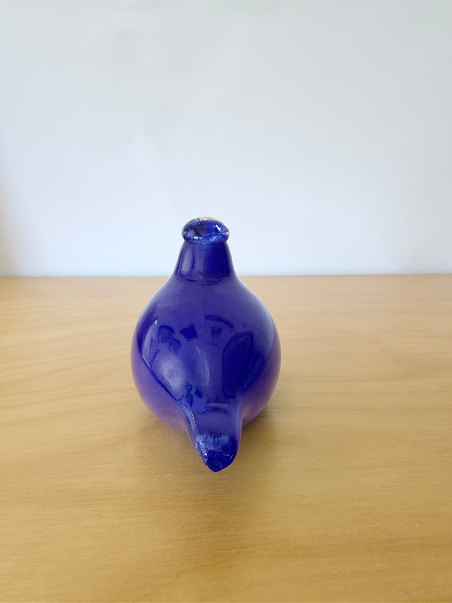 iittala/イッタラ/Nuutajälvi/ヌータヤルヴィ/Oiva Toikka/オイバ.トイッカ/Birds/バード/Little Turn/リトルターン/コバルトブルー