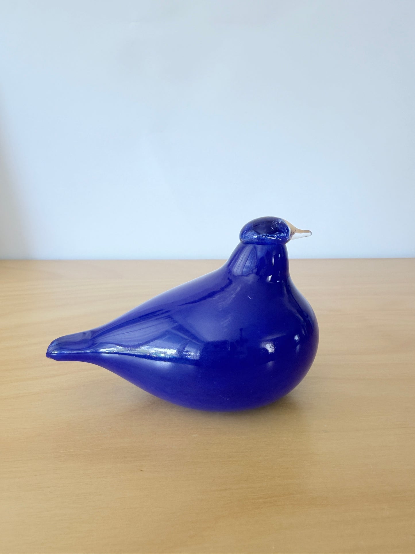 iittala/イッタラ/Nuutajälvi/ヌータヤルヴィ/Oiva Toikka/オイバ.トイッカ/Birds/バード/Little Turn/リトルターン/コバルトブルー
