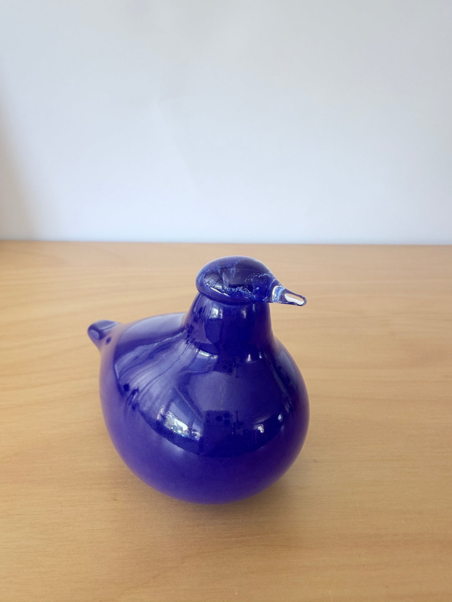iittala/イッタラ/Nuutajälvi/ヌータヤルヴィ/Oiva Toikka/オイバ.トイッカ/Birds/バード/Little Turn/リトルターン/コバルトブルー