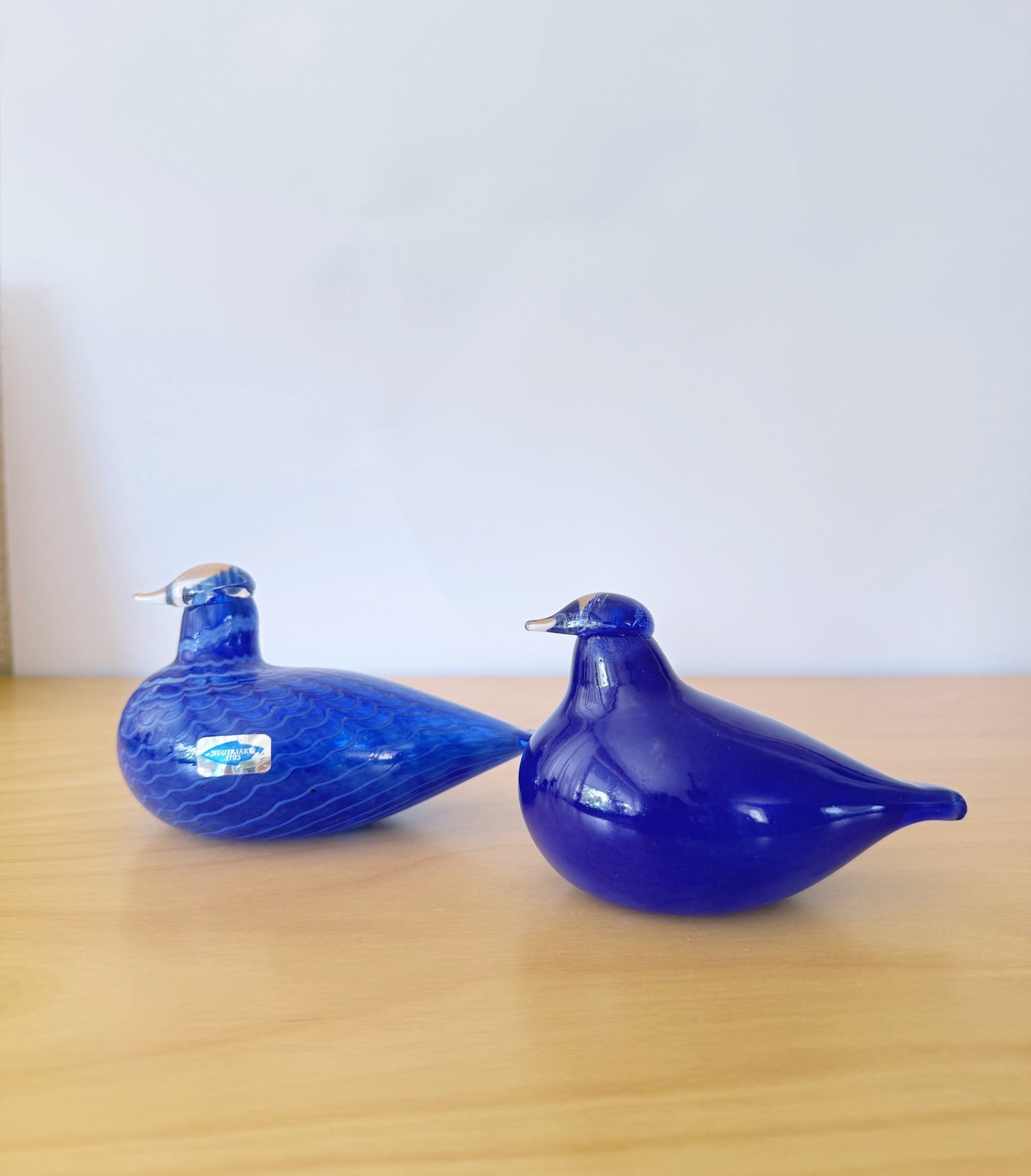 iittala/イッタラ/Nuutajälvi/ヌータヤルヴィ/Oiva Toikka/オイバ.トイッカ/Birds/バード/Little Turn/リトルターン/コバルトブルー