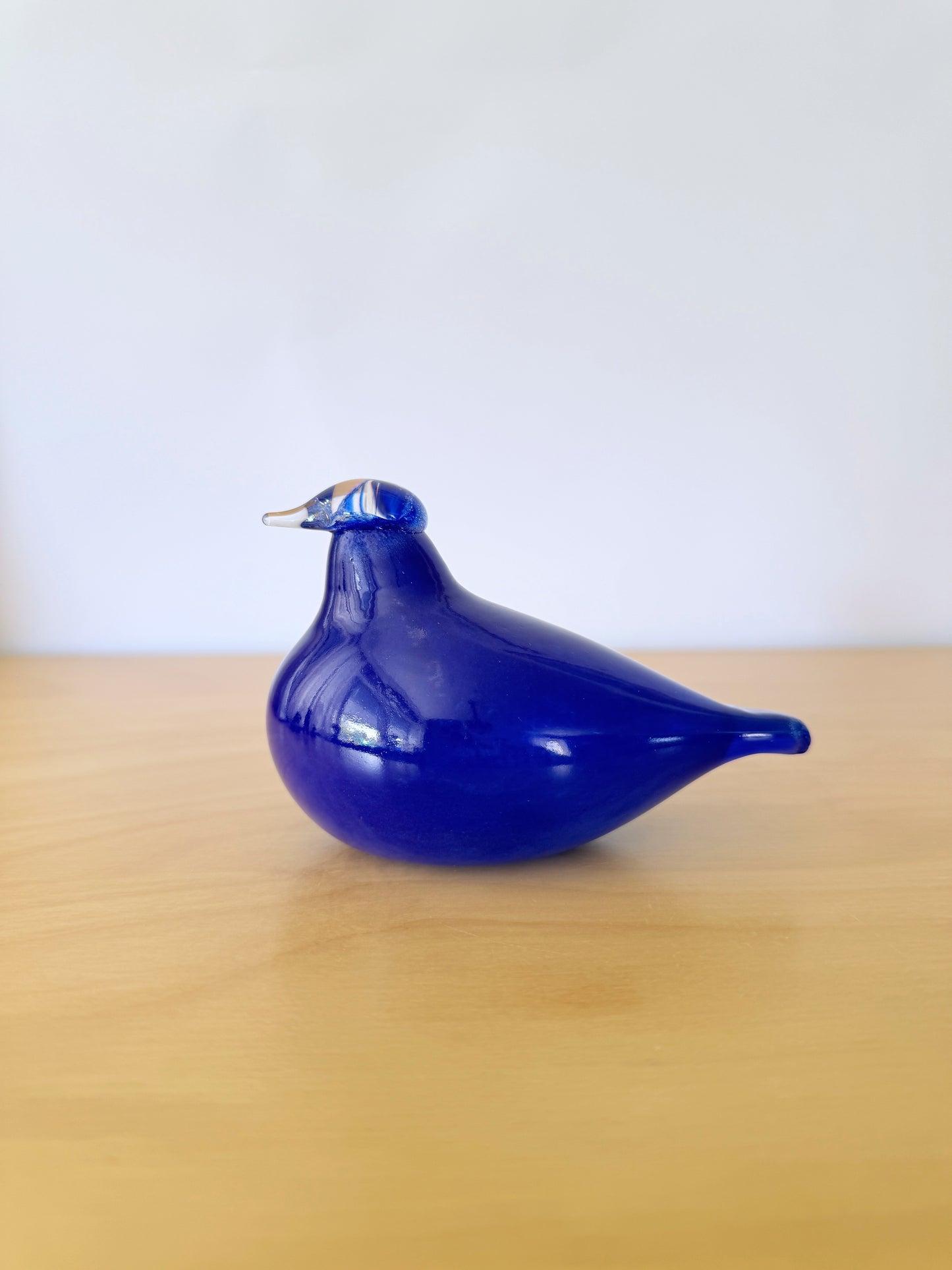 iittala/イッタラ/Nuutajälvi/ヌータヤルヴィ/Oiva Toikka/オイバ.トイッカ/Birds/バード/Little Turn/リトルターン/コバルトブルー