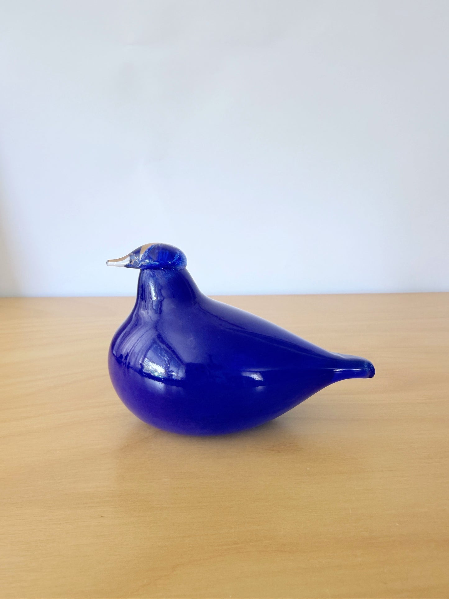 iittala/イッタラ/Nuutajälvi/ヌータヤルヴィ/Oiva Toikka/オイバ.トイッカ/Birds/バード/Little Turn/リトルターン/コバルトブルー