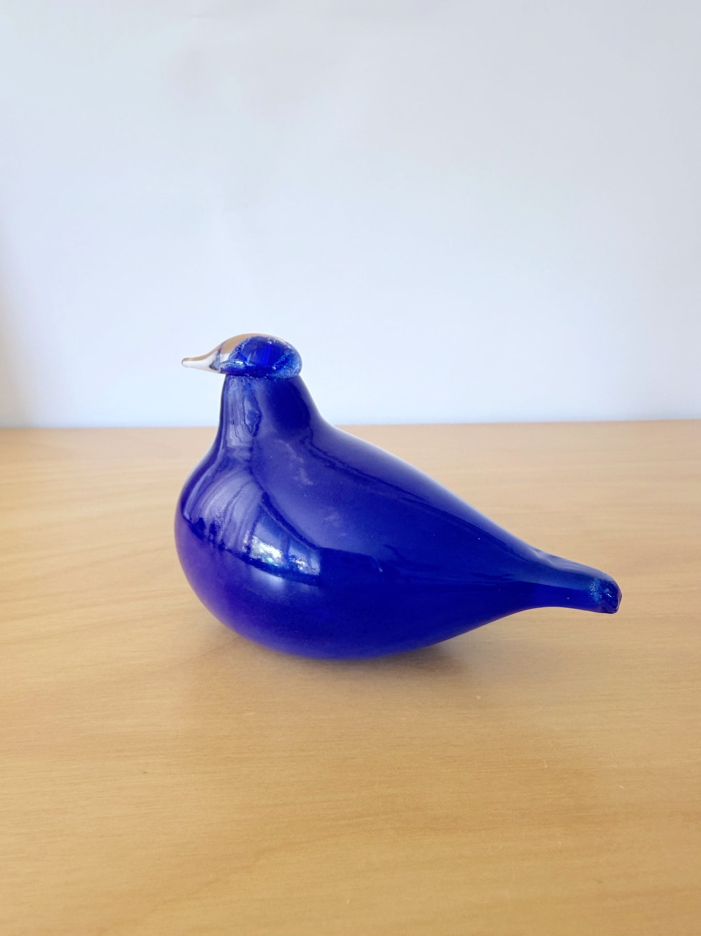 iittala/イッタラ/Nuutajälvi/ヌータヤルヴィ/Oiva Toikka/オイバ.トイッカ/Birds/バード/Little Turn/リトルターン/コバルトブルー