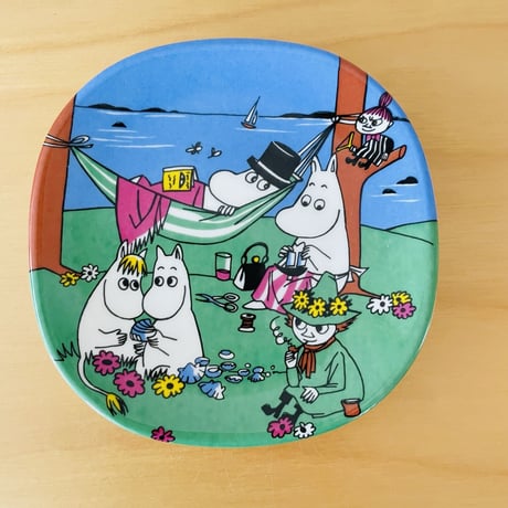 Arabia/アラビア/Mumin/ムーミン/ミニ壁掛けプレート/Familjedyll/1995年-2005年