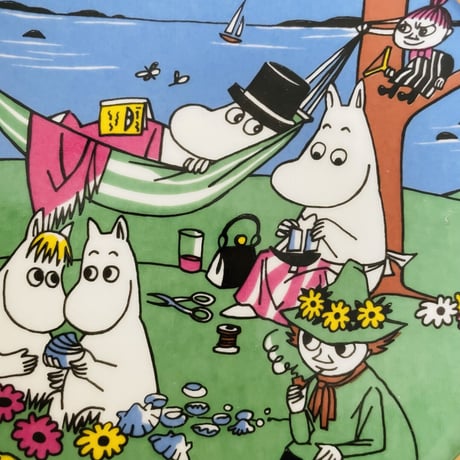 Arabia/アラビア/Mumin/ムーミン/ミニ壁掛けプレート/Familjedyll/1995年-2005年