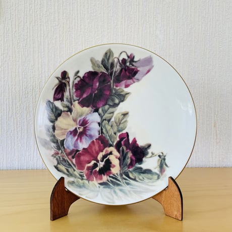 Arabia/アラビア/Romantisk Trägård/ロマンティック ガーデン/絵皿/ヴィオラ/新品、未使用品/オリジナルBOX