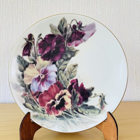 Arabia/アラビア/Romantisk Trägård/ロマンティック ガーデン/絵皿/ヴィオラ/新品、未使用品/オリジナルBOX