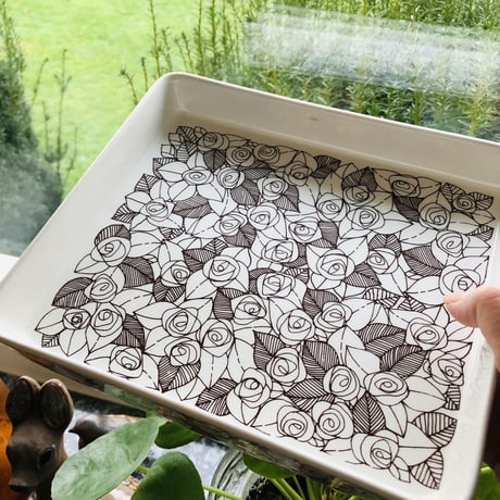 Gustavsberg/グスタフスベリ/Rosenfelt/ローゼンフェルト/スクエアトレイ