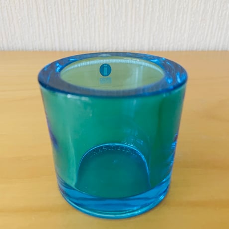 iittala/イッタラ/Kibi/キビ/キャンドルホルダー/ライトブルー