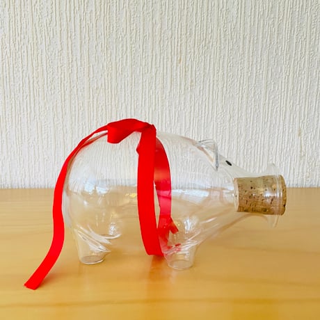 iittala/イッタラ/Valto Kokko/バルト.コッコ/Napsu/ガラスのブタさん/ワインクーラー/オリジナルボックス入り