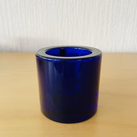 iittala x Marimekko/イッタラ x マリメッコ/Kivi/キビ/キャンドルホルダー/コバルトブルー