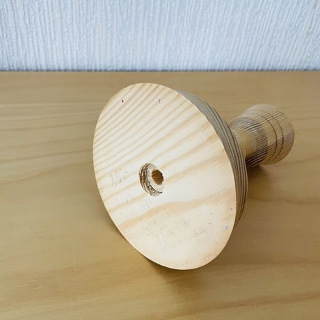 木製キャンドルスタンド/持ち手付き/キャンドル付き