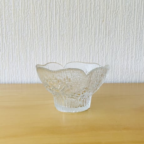 Lasisepat/ラシセパト/ヴィンテージガラス/フラワーベース/キャンドルホルダー/H: 8cm