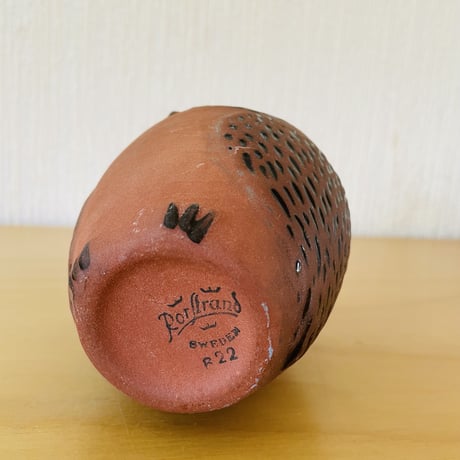 Rörstrand/ロールストランド/Inger Persson/インギャ.パーソン/フクロウの貯金箱
