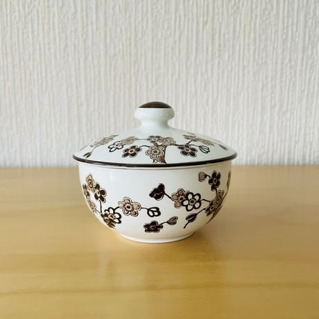 Rörstrand/ロールストランド/Japonica/ジャポニカ/シュガーポット/蓋つき