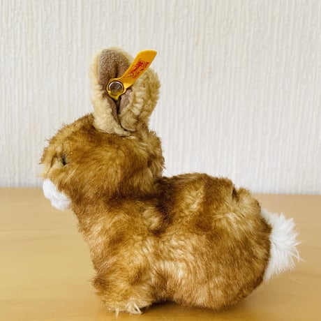 Steiff/シュタイフ/ヴィンテージ/ぬいぐるみ/しっぽの白い子うさぎちゃん