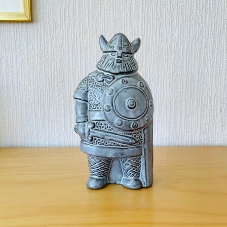 Uppsala Ekeby/ウプサラエケビー/Taisto Kaasinen/タイスト.カーシネン/バイキングのオブジェ/Lサイズ/23cm
